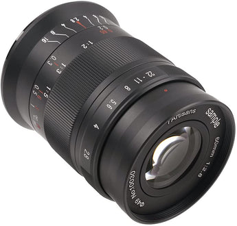 7Artisans 60mm F2.8 二代目 マクロレンズ Fuji/Sony/M4/3/Nikon カメラ対応