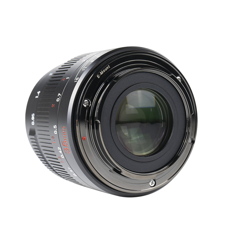 7Artisans 35mm f0.95 の大きい口径 APS-C のミラーレス カメラ レンズ