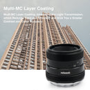 Pergear 50mm F1.8レンズ マニュアルフォーカス プライム 固定レンズ