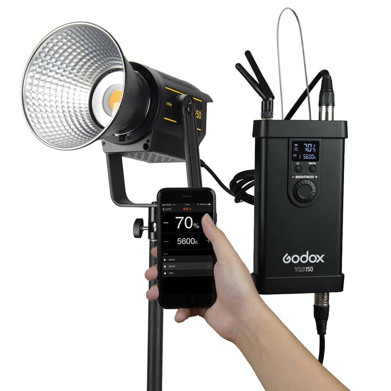 完動品 最安 GODOX VL150 LEDビデオライト ケース付 A-