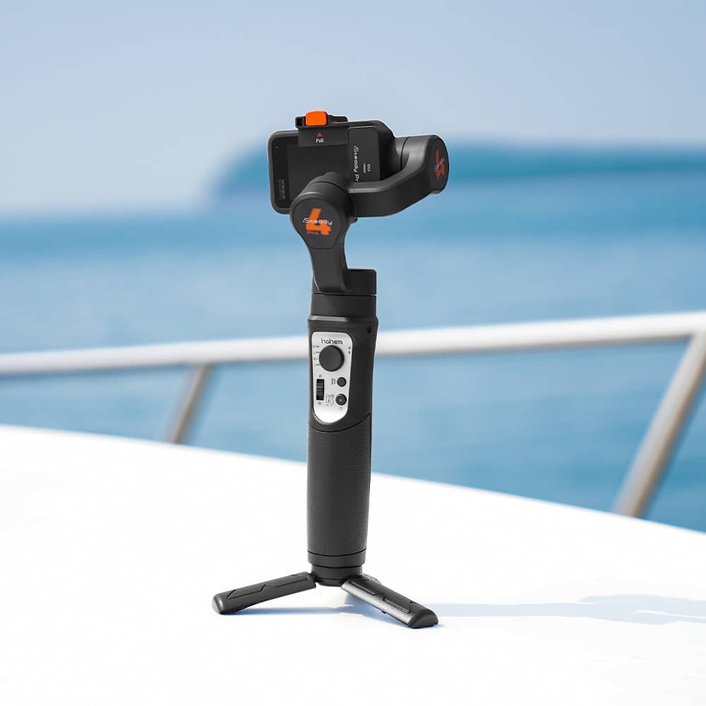 新製品】Hohem iSteady Pro4 アクションカメラジンバル for GoPro Hero 10/9/8/7/6/5/4/3、DJI OSMO アクション、Insta360 ONE R、SONYRX0及び同様なサイズのアクションカメラ