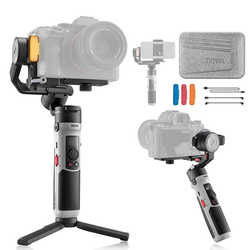 Zhiyun Crane M2S / M2S Comboジンバル、アクションカメラ、ミラーレス