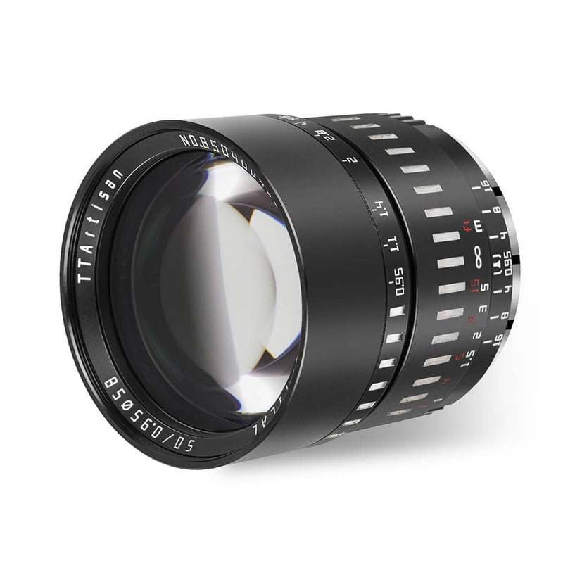 TTArtisan 50mm F0.95 単焦点レンズ 富士、ニコン、マイクロフォーサーズ、ソニー カメラ用
