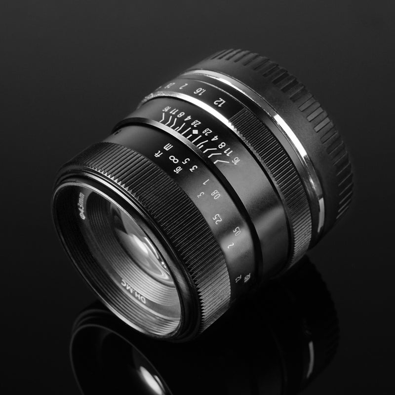 PERGEAR 35mm F1.2 大口径 単焦点レンズ 手動焦点固定レンズ  (Panasonic/Olympus M4 / 3マウント)