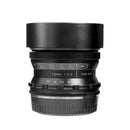 PERGEAR 7.5mm F2.8 カメラ交換レンズ 超広角 魚眼レンズ 手動式 焦点固定レンズ