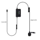 Comica SIG LAV V05MI全方向性ラベリアラペルマイク（iPhone用ライトニング）