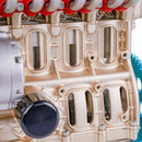 土星エンジン直列4気筒エンジンモデル　フルメタル組み立てキット ホビー ・模型車 2021年新モデル