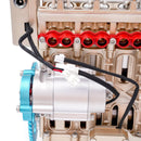 土星エンジン直列4気筒エンジンモデル　フルメタル組み立てキット ホビー ・模型車 2021年新モデル