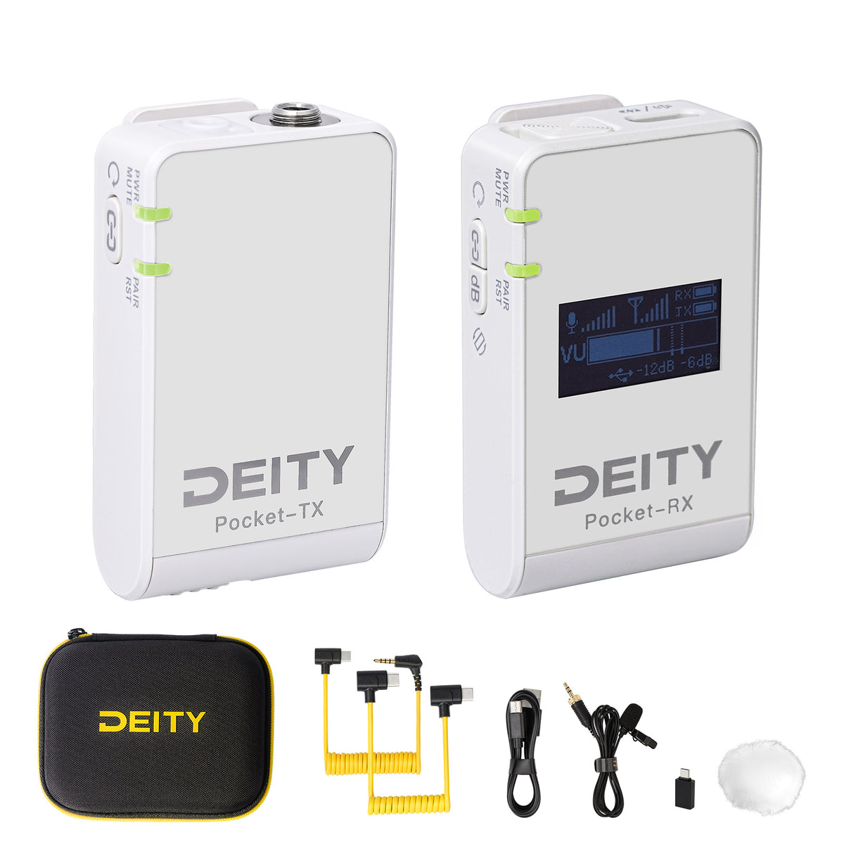 Deity Pocket Wireless、2.4GHzワイヤレスマイクシステム