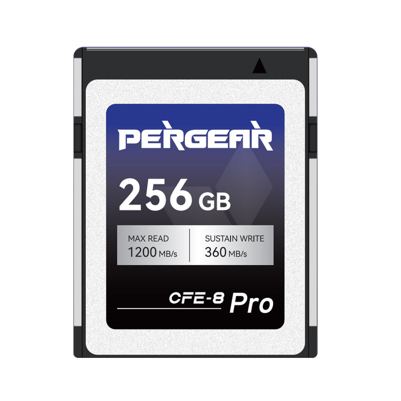 Pergear CFE type-B Pro 256GB 高速メモリーカード（2022年版）