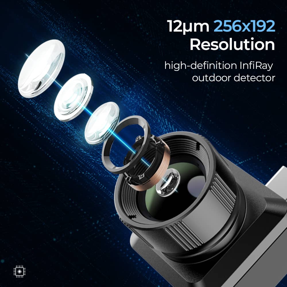 InfiRay T2 Pro サーマル単眼鏡 1300mイーグルアイサーマル InfiRay T2 Pro サーマル単眼鏡 1300mイーグルアイサーマル