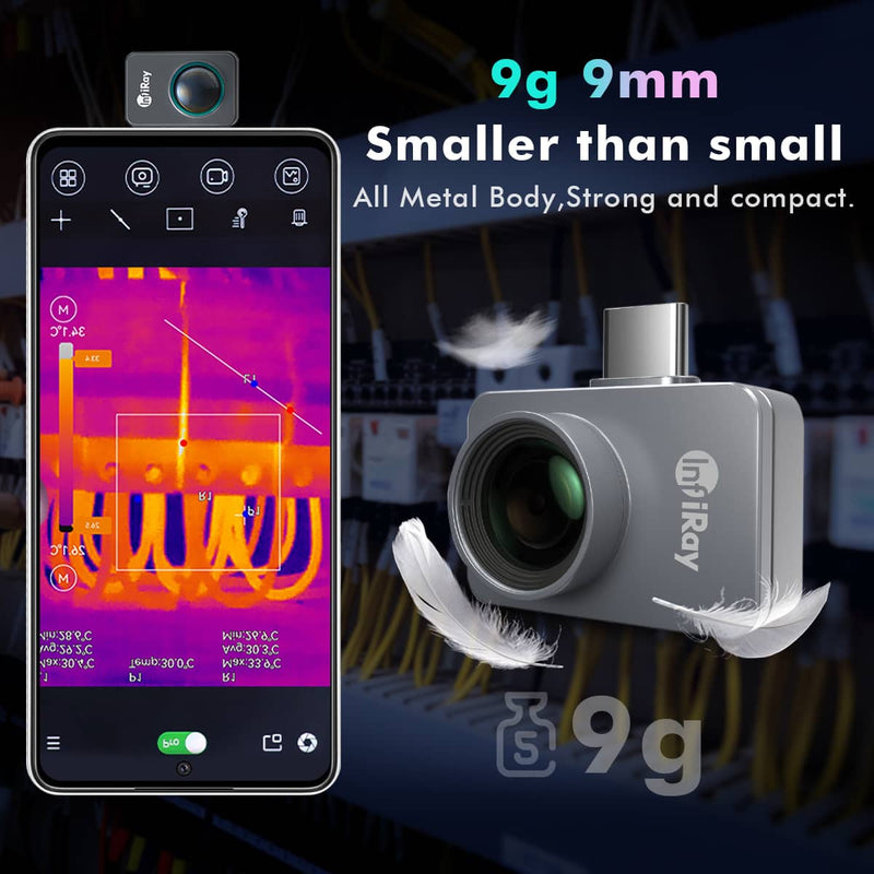 InfiRay P2 Pro+ マクロサーマルカメラ iOSおよびAndroidスマートフォン用