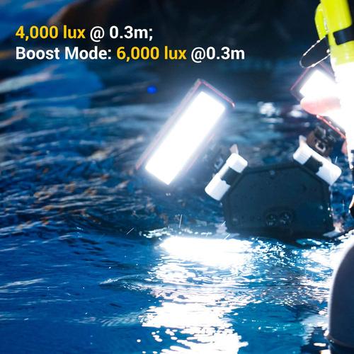 Aputure Amaran AL-MW LEDライト 防水撮影ライト 色温度5600K±200K CRI 
