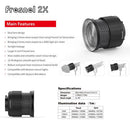 Aputure Fresnel 2X フレネルii 2レンズマウント