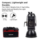 APUTURE LS C120d II LEDライトキット25％明るい 申し分のない色忠実度