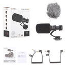 GoproマイクCOMICACVM-VM10II外的マイクショットガンマイクカーディオイド性性受付ーマイクフォンマ