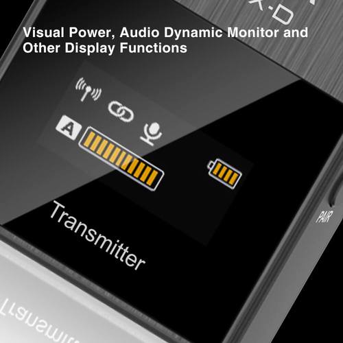 Comica BoomX-D D2 ワイヤレスカメラマイク ビデオ録音用 収納ケース付き