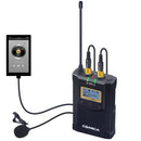 COMICA CVM-WM100 PLUS UHF 48チャンネル ワイヤレス デュアルラバリア マイクシステム