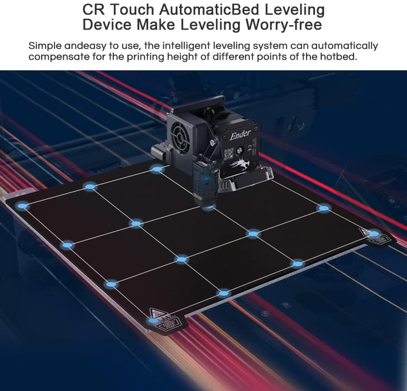 Creality Ender-3 S1 3Dプリンター 自動ベッドレベリング 高精度 デュアルZ軸CRタッチ付き
