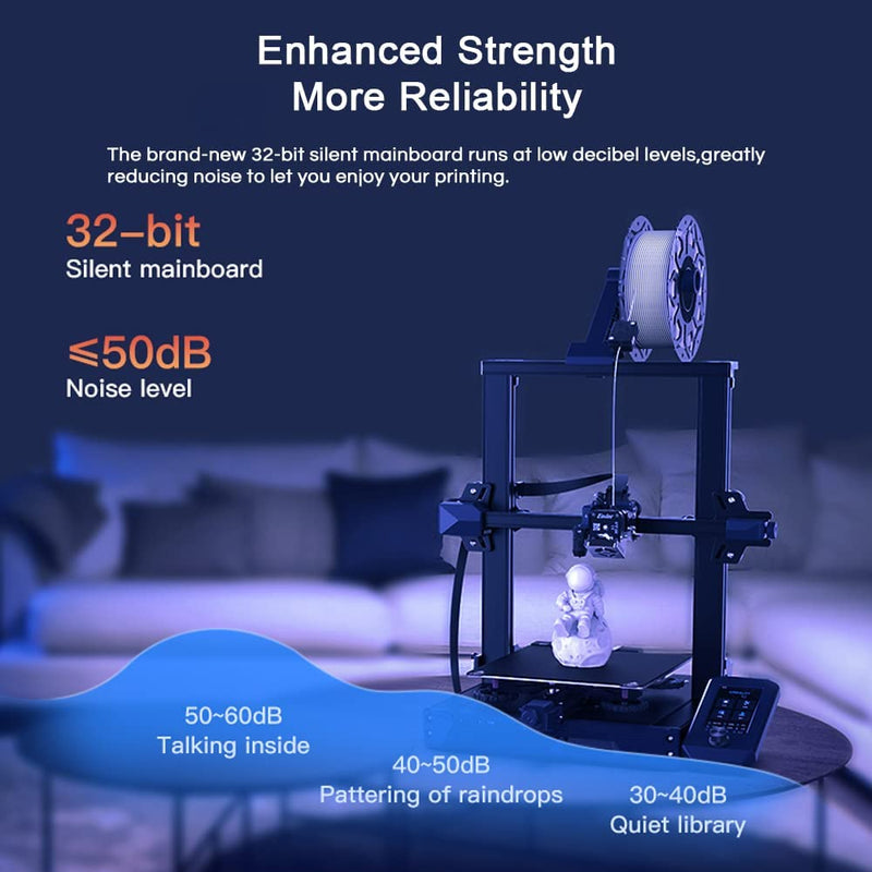Creality Ender-3 S1 3Dプリンター 自動ベッドレベリング 高精度 デュアルZ軸CRタッチ付き