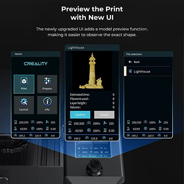 Creality Ender-3 V2 Neo 3Dプリンター 造形サイズ220*220*250mm