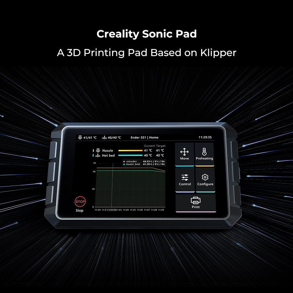 Creality Sonic Pad、Klipperベースのオープンソース 3D プリントパッド