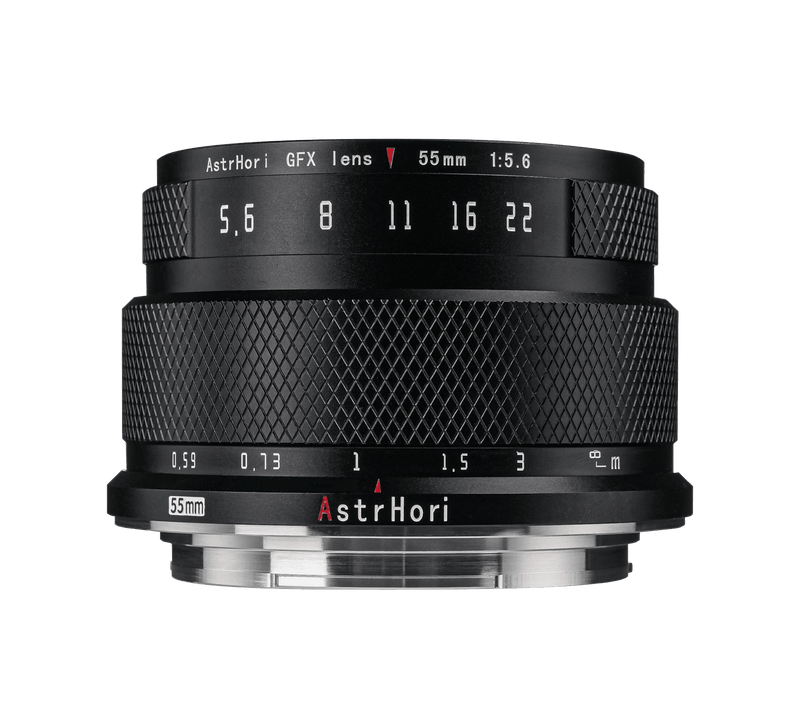 AstrHori 55mm F5.6 マニュアルレンズ Fuji GFXカメラ に対応