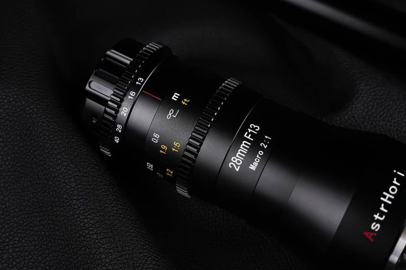 AstrHori 28mm F13 2 倍の倍率 75° 広角 マイクロプローブレンズ