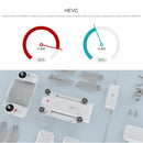 FIMI X8 SE 2020 8KM FPV RCドローン 3軸ジンバル4KカメラHDビデオクワッドローター - 白