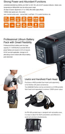 Godox AD600BM High Speed Sync Outdoor Flashハイスピードシンクロ屋外フラッシュ（Bowensマウント）