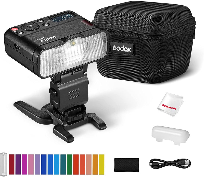GODOX MF12マクロフラッシュ Nikon Sony Canon Fuji Olympus Panasonicと互換性