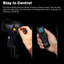 Godox ML60 手持ち式LEDビデオライト 60W 5600K Godox S2ブラケットセット