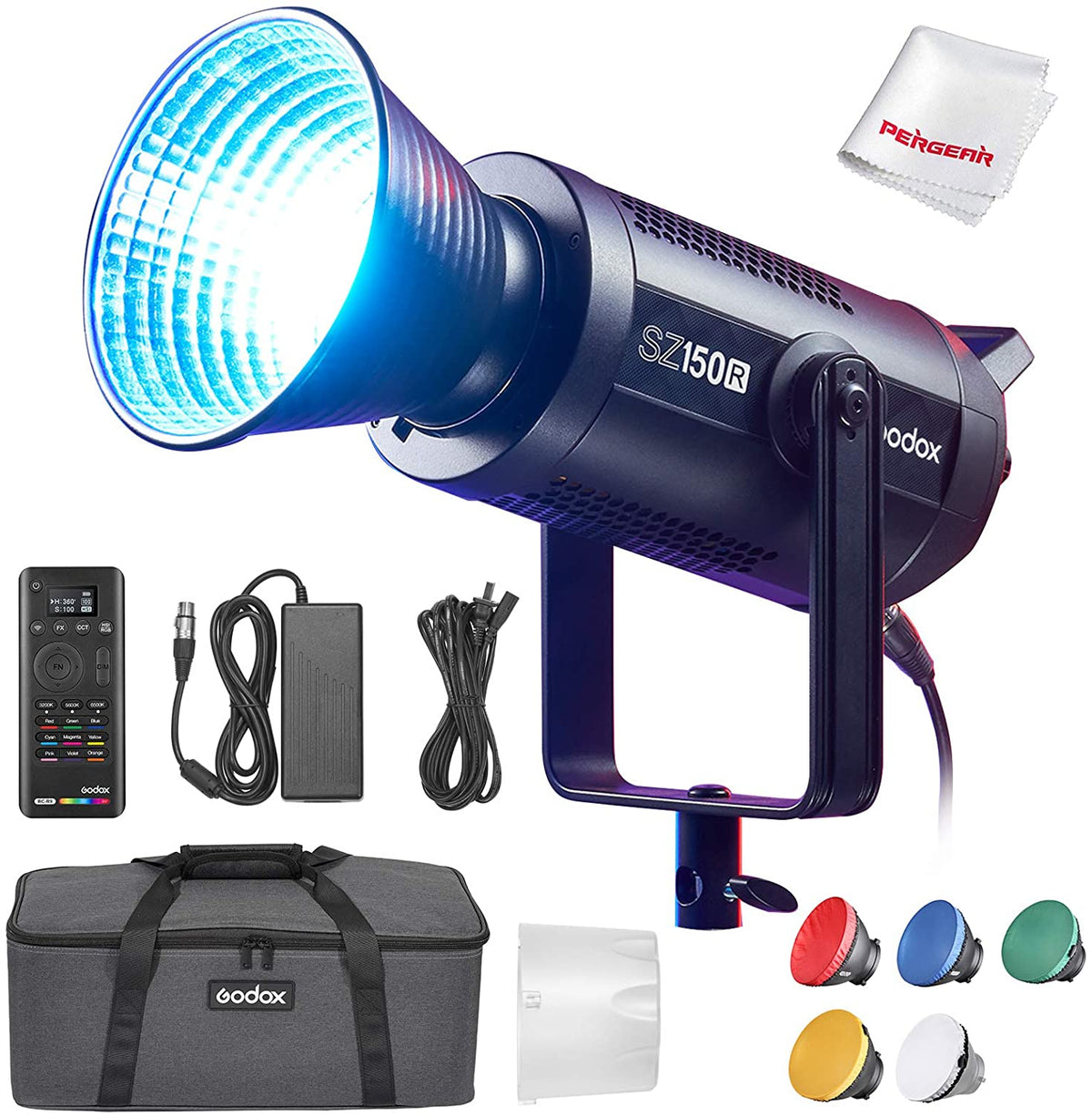 Godox SZ150R RGB LED ビデオライト 150W バイカラーズーム対応 Godox SZ150R RGB LED ビデオライト 150W バイカラーズーム対応