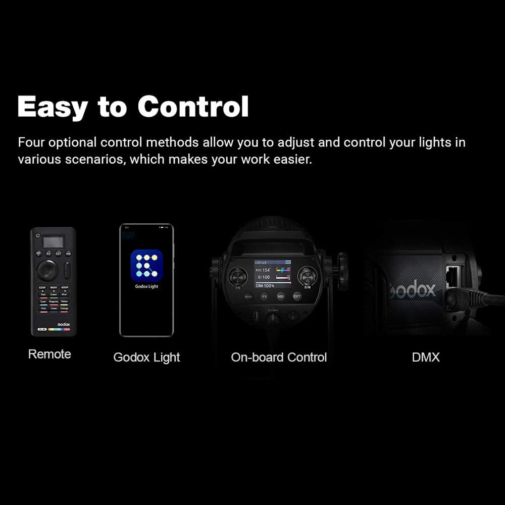 Godox SZ150R RGB LED ビデオライト 150W バイカラーズーム対応 Godox SZ150R RGB LED ビデオライト 150W バイカラーズーム対応