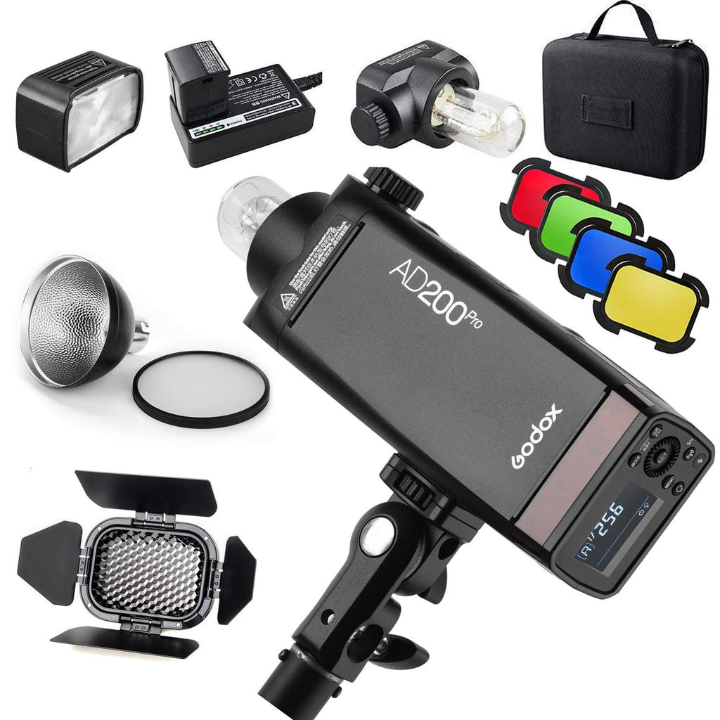 【Godox正規代理店&PSEマーク】Godox AD200Pro フラッシュストロボ ポケットサイズ