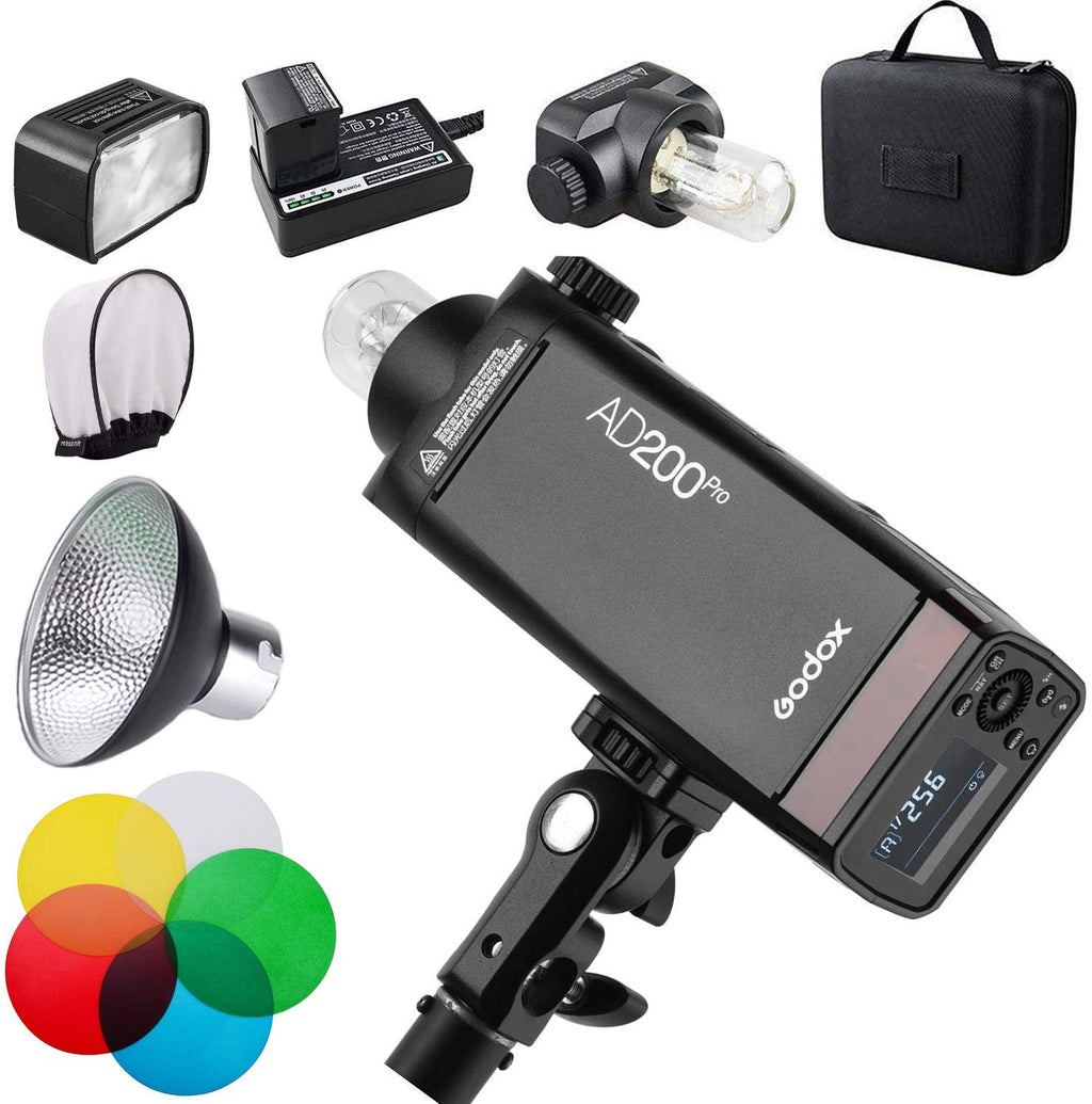 【Godox正規代理店&PSEマーク】Godox AD200Pro フラッシュストロボ ポケットサイズ