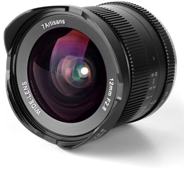 7artisans 七工匠 12mm F2.8 超広角レンズ マニュアル フォーカスプライム固定レンズ