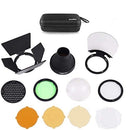 Godox AK-R1セット フィルター ディフューザーボール H200Rラウンドフラッシュヘッド