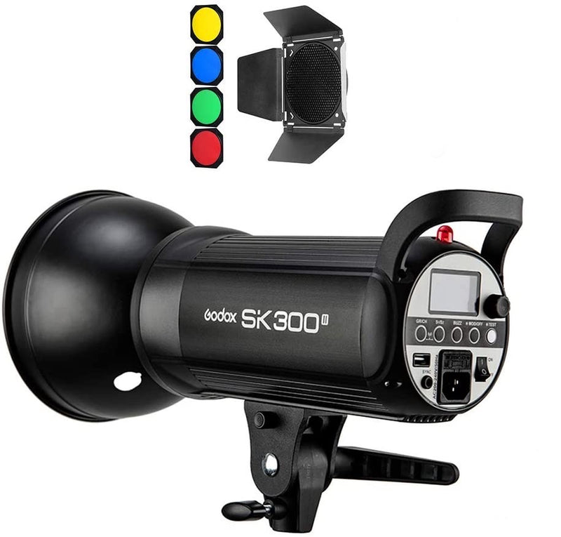 Godox SK300II スタジオ撮影 ストロボフラッシュライト