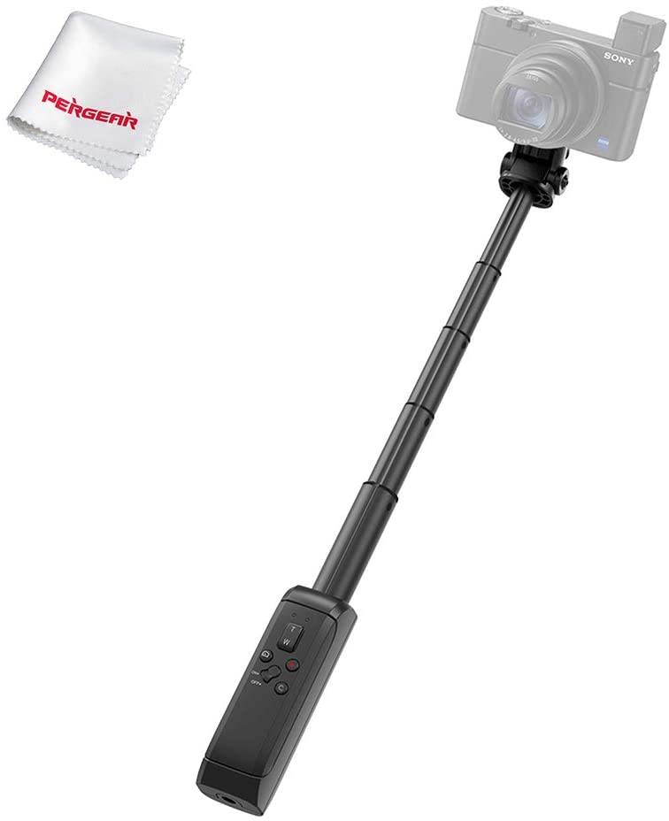 INKEE IRONBEE 自撮り棒三脚 54インチ拡張可能カメラ自撮り棒三脚 ワイヤレスリモコン付き