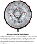 LAOFAS ソフトボックス ディープパラボラソフトボックス Bowensマウント付き