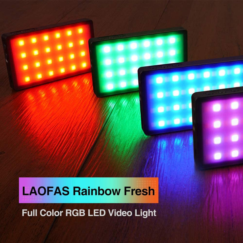 LAOFAS Rainbow Fresh RGB LEDビデオライト