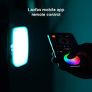 LAOFAS Rainbow Sophomore RGB LEDビデオライト コンパクト シリコンゴムディフューザー付き