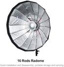 LAOFASソフトボックスビューティーディッシュモザイクリフレクターBowensマウント