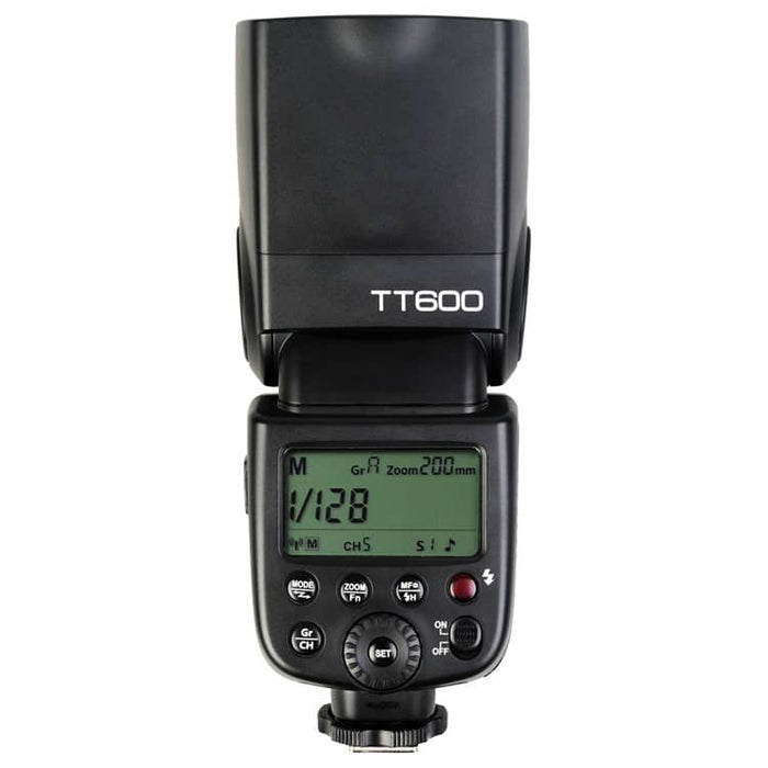 Godox TT600ストロボ 2.4Gワイヤレス伝送 標準ホットシュー付きカメラ対応