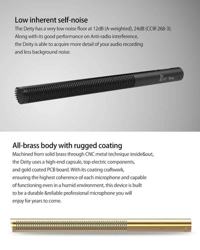 Aputure Deity ショットガンマイク XLR プロ用 ハードケース付 Aputure Deity ショットガンマイク XLR プロ用 ハードケース付 - メルカリ