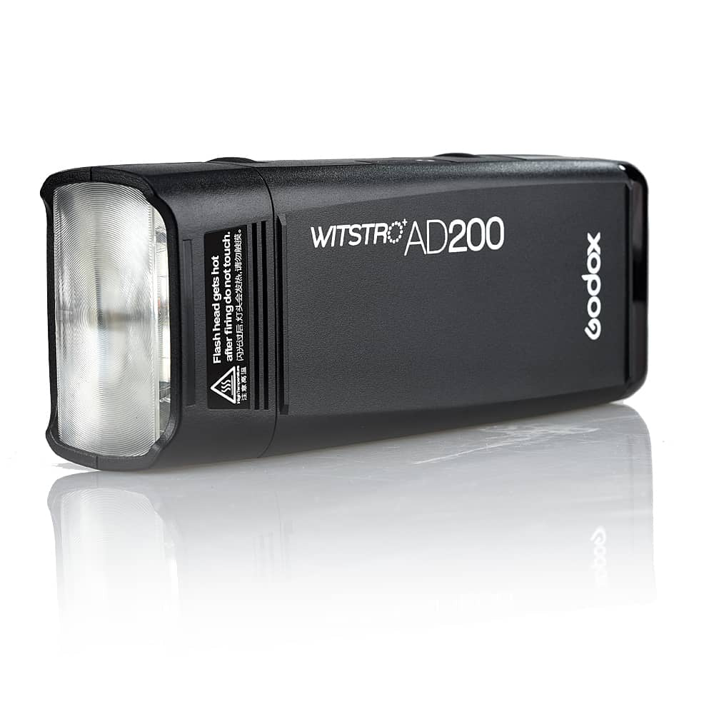 Godox AD200 200Ws 2.4G TTLフラッシュストロボ1/8000 HSSコードレス ...