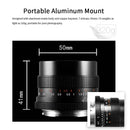 7Artisans 35mm F2.0 交換レンズ ソニーEマウントカメラに 対応