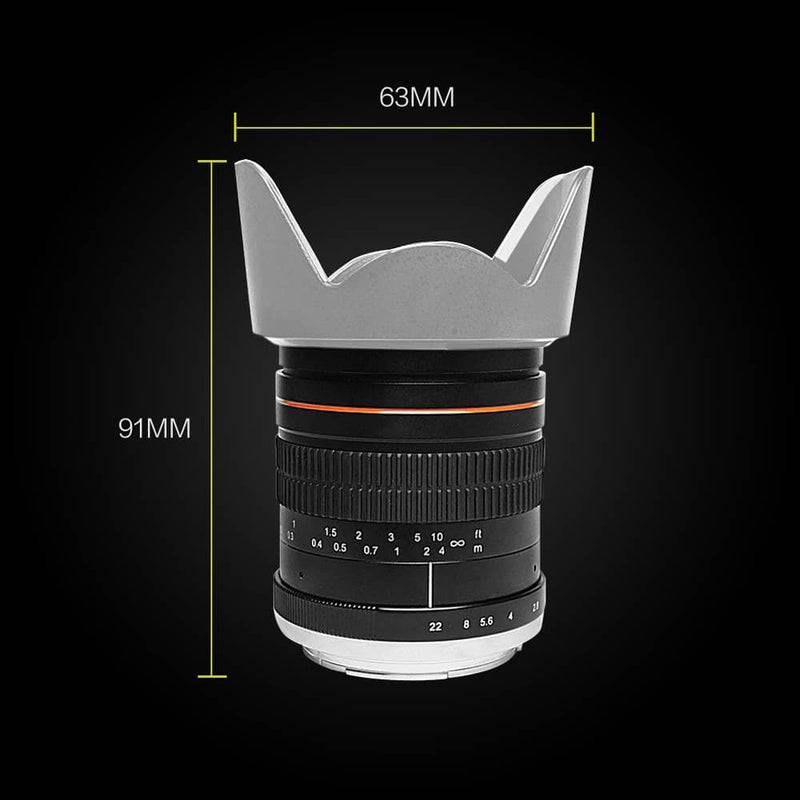 kelda 35mm F2 フルフレーム固定焦点レンズ Nikon DSLRカメラ対応