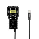 Saramonic SmartRig + DI プロフェッショナル2チャンネルオーディオインターフェース